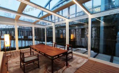 國藥控股戶外茶室移動陽光房