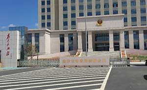 金華市公安局婺城分局伸縮門案例