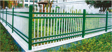 鋅鋼噴塑C型圍欄