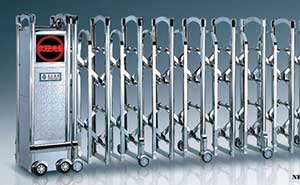 不銹鋼伸縮門(mén) - NB-天鷹不銹鋼伸縮門(mén)