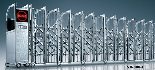 NB-308-I不銹鋼伸縮門(mén)