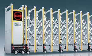 鋁合金伸縮門 - 南北德信簡美-Y鋁合金伸縮門