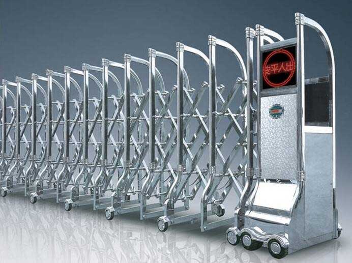 NB-209不銹鋼伸縮門