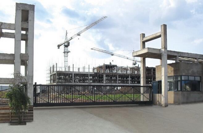 北京圣地安燃氣配件有限公司智能無軌懸浮門工程案例 - 中出網-智能出入口與停車充電門戶