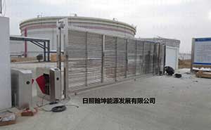 日照翰坤能源發(fā)展有限公司安寶SLB智能安全伸縮平移門工程案例 - 中出網(wǎng)-智能出入口與停車充電門戶