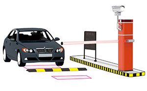 立柱式3車(chē)牌識(shí)別系統(tǒng)