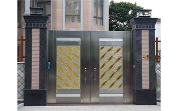 JQT-005不銹鋼豪華庭院門