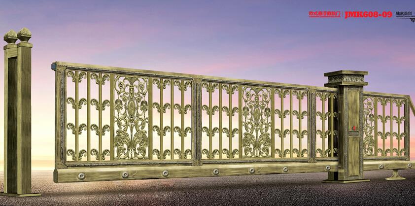 鋁藝懸浮庭院大門608-09