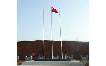 電動(dòng)錐形旗桿