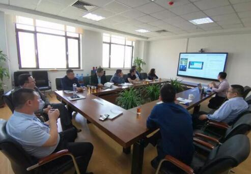 烏魯木齊富迪信息技術(shù)有限公司領(lǐng)導(dǎo)一行蒞臨卡得智能參觀指導(dǎo)