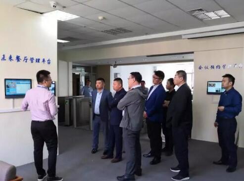 熱烈歡迎烏魯木齊富迪信息技術有限公司領導一行蒞臨卡得智能參觀指導