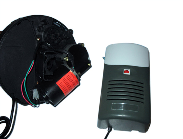 側裝消聲門電機