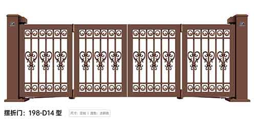 其他 - 擺折門198-D14型