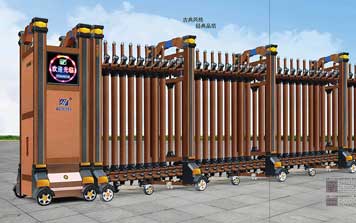 鋁合金伸縮門(mén) - 格美經(jīng)典分段系列-1