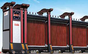 鋁合金伸縮門 - FGL-C920（古銅金色）