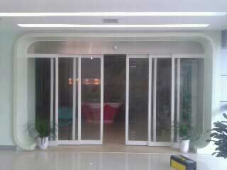 重疊型自動感應門