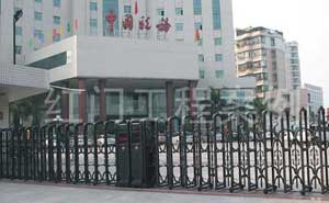 汕頭澄海國(guó)家稅務(wù)局電動(dòng)伸縮門(mén)案例