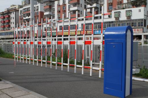 圓弧機箱柵欄道閘