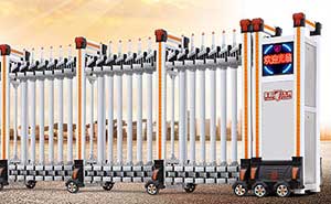 現(xiàn)代五號(hào)鋁合金伸縮門