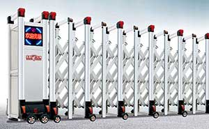 現(xiàn)代七號(hào)鋁合金伸縮門