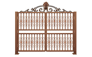 電動(dòng)折疊門 - 別墅庭院懸浮折疊門