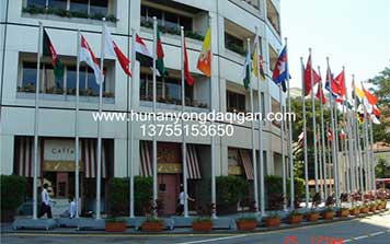 旗桿 - 鋁合金錐形旗桿