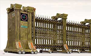 鷹騰909-B鋁合金伸縮門