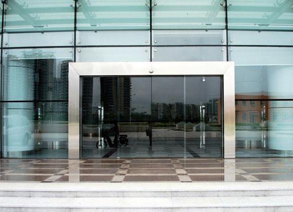 不銹鋼包框自動(dòng)感應(yīng)門(mén)