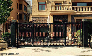 北京別墅懸浮折疊門工程案例