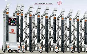 君悅-16033不銹鋼伸縮門(mén)