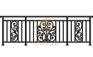 鐵藝護欄 - 莊重陽臺欄桿