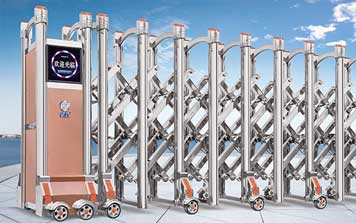 不銹鋼伸縮門 - 金剛十代QG-G1100不銹鋼伸縮門