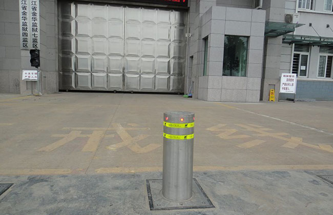 金華監(jiān)獄升降柱案例 - 中出網-智能出入口與停車充電門戶