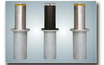 半自動升降路障