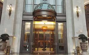 成都仁和春天酒店自動(dòng)門案例