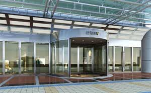 藍(lán)光地產(chǎn)集團(tuán)全國(guó)總部旋轉(zhuǎn)門案例