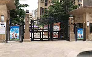 惠州天翔華利苑小區(qū)應用廣告門案例