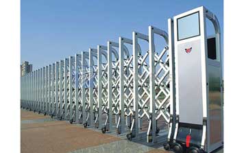 工廠電動伸縮門