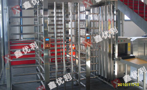 沈陽火車站，和諧號車輛段，全高轉(zhuǎn)閘，指紋門禁機(jī)案例 - 中出網(wǎng)-智能出入口與停車充電門戶