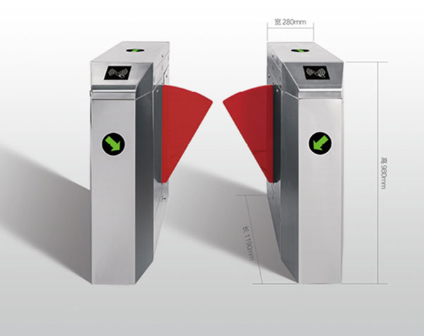 智能橋式斜角翼閘YDR001