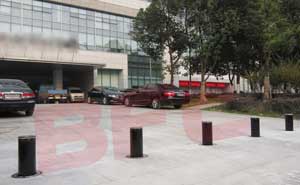 南京紫金農(nóng)商銀行升降柱案例