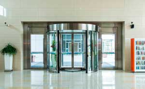 上海貝嶺大廈旋轉(zhuǎn)門(mén)案例 - 中出網(wǎng)-智能出入口與停車(chē)充電門(mén)戶