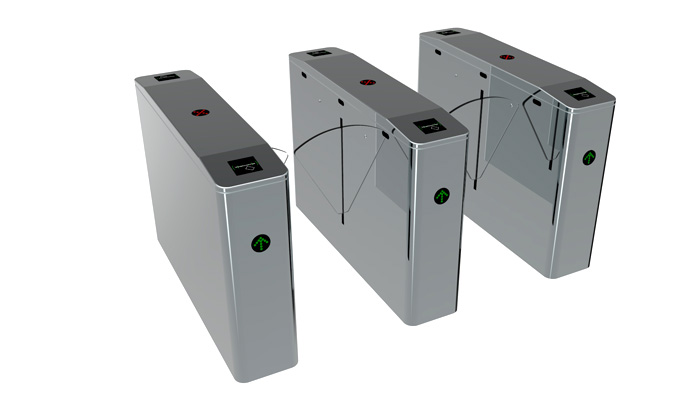 橋式斜面圓弧翼閘