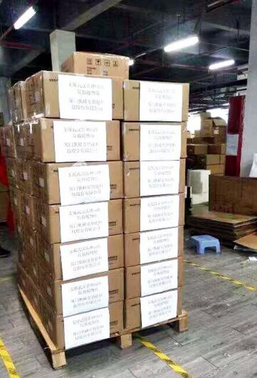 狄耐克支援雷神山醫(yī)院醫(yī)療物資集結