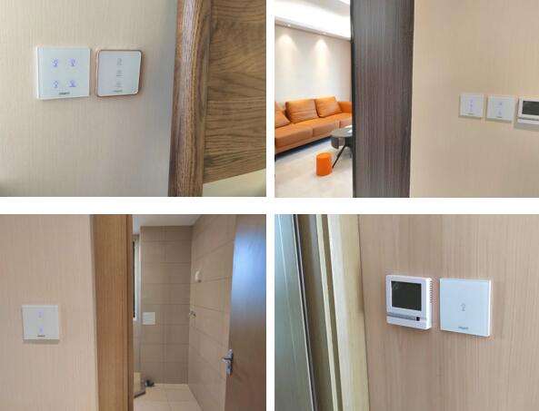 智能燈光面板/智能窗簾面板/智能場(chǎng)景面板