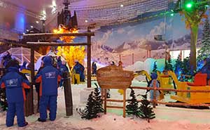 長沙奧特萊斯冰雪奇園通道閘案例