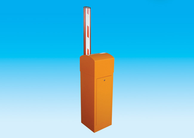 道閘 - 橙色弧頂八角直桿道閘