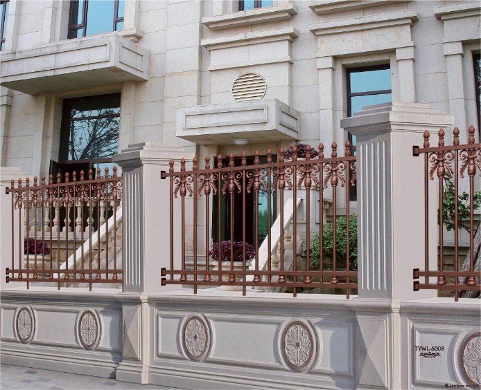 鋁藝護(hù)欄 - 別墅庭院欄圍爛