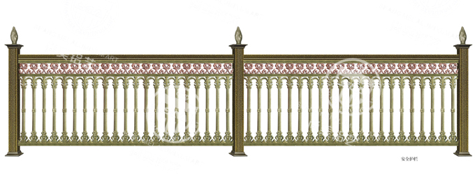 鋁藝護(hù)欄 - 豪華陽(yáng)臺(tái)扶欄