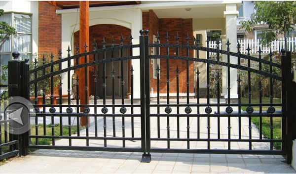 鐵藝大門 - 鋅鋼鐵藝大門